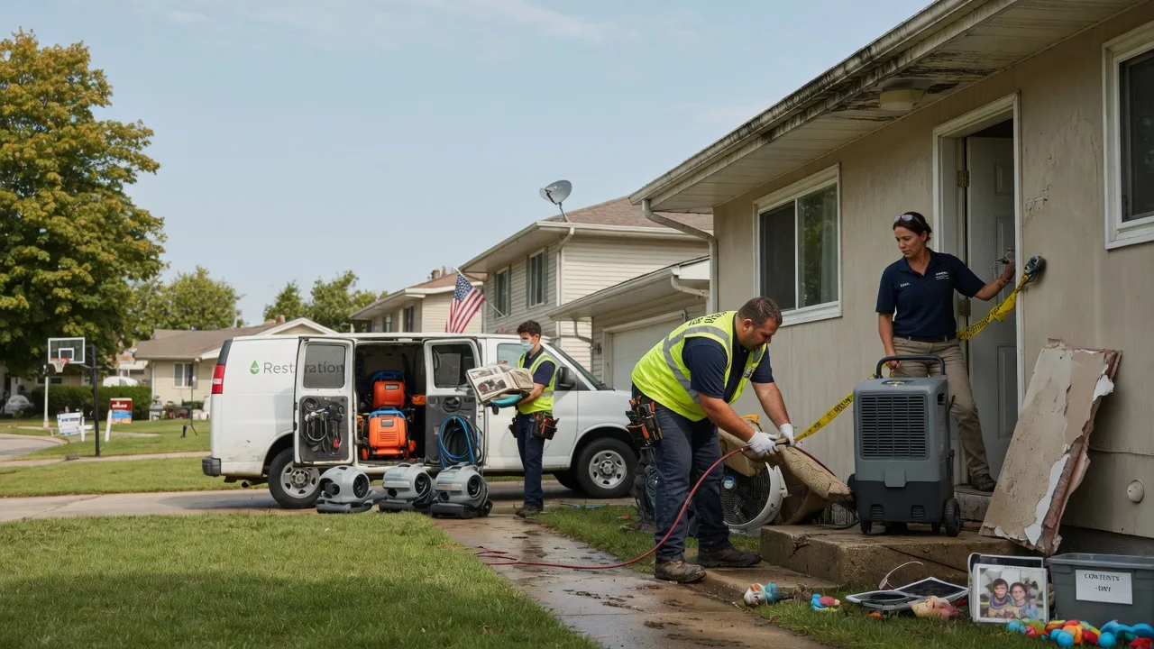 Water Damage Restoration in Vina, AL near me